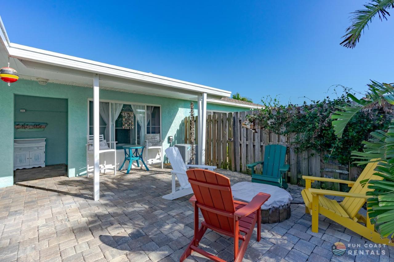 Dog Friendly Home Wprivate Fenced Yard, Garage & Fire Pit Steps To The Beach! New Smyrna Beach Buitenkant foto