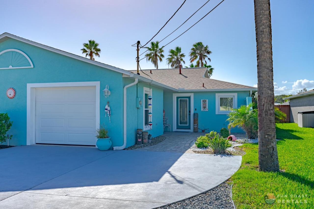 Dog Friendly Home Wprivate Fenced Yard, Garage & Fire Pit Steps To The Beach! New Smyrna Beach Buitenkant foto
