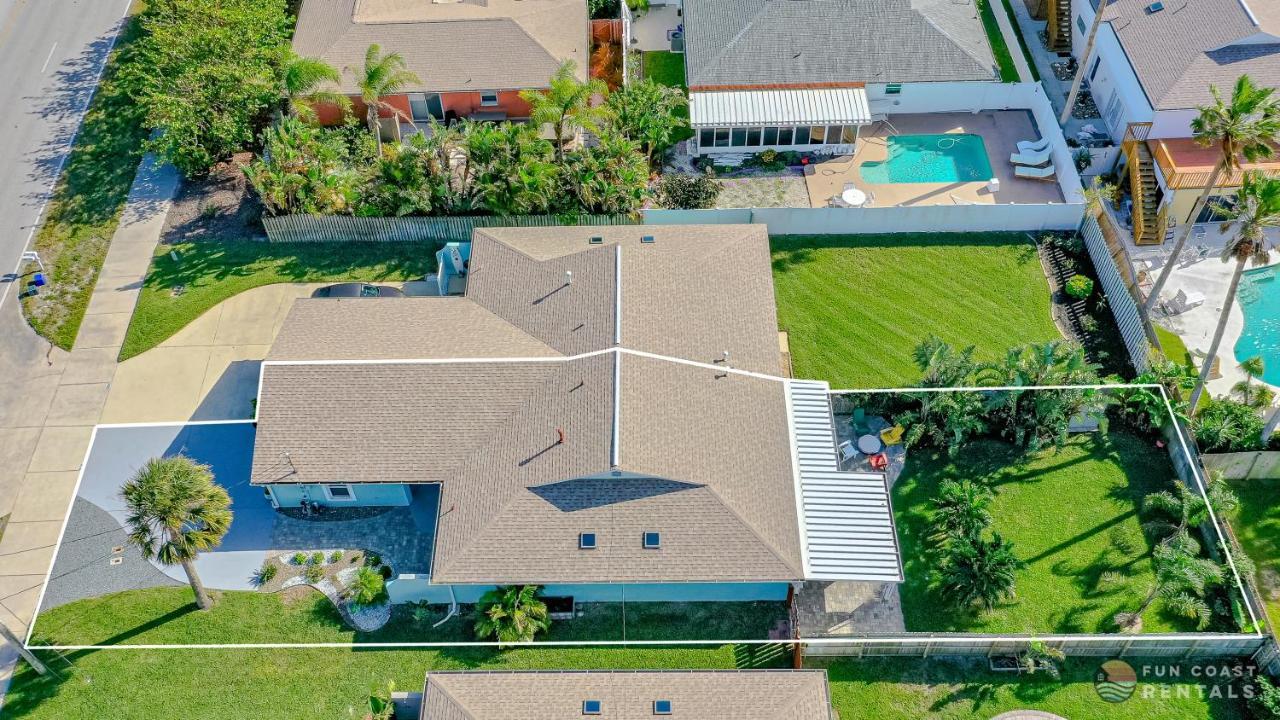 Dog Friendly Home Wprivate Fenced Yard, Garage & Fire Pit Steps To The Beach! New Smyrna Beach Buitenkant foto