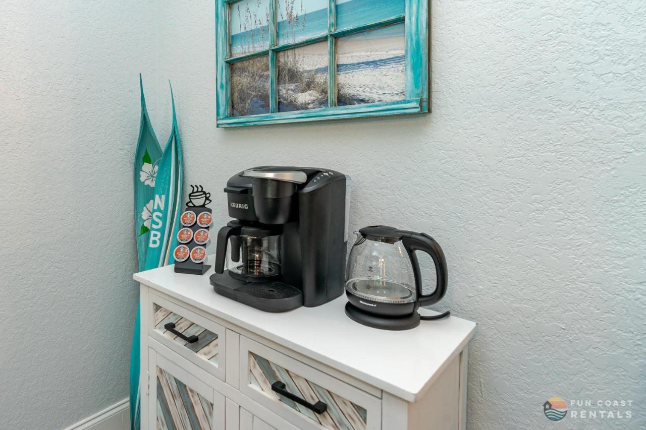 Dog Friendly Home Wprivate Fenced Yard, Garage & Fire Pit Steps To The Beach! New Smyrna Beach Buitenkant foto