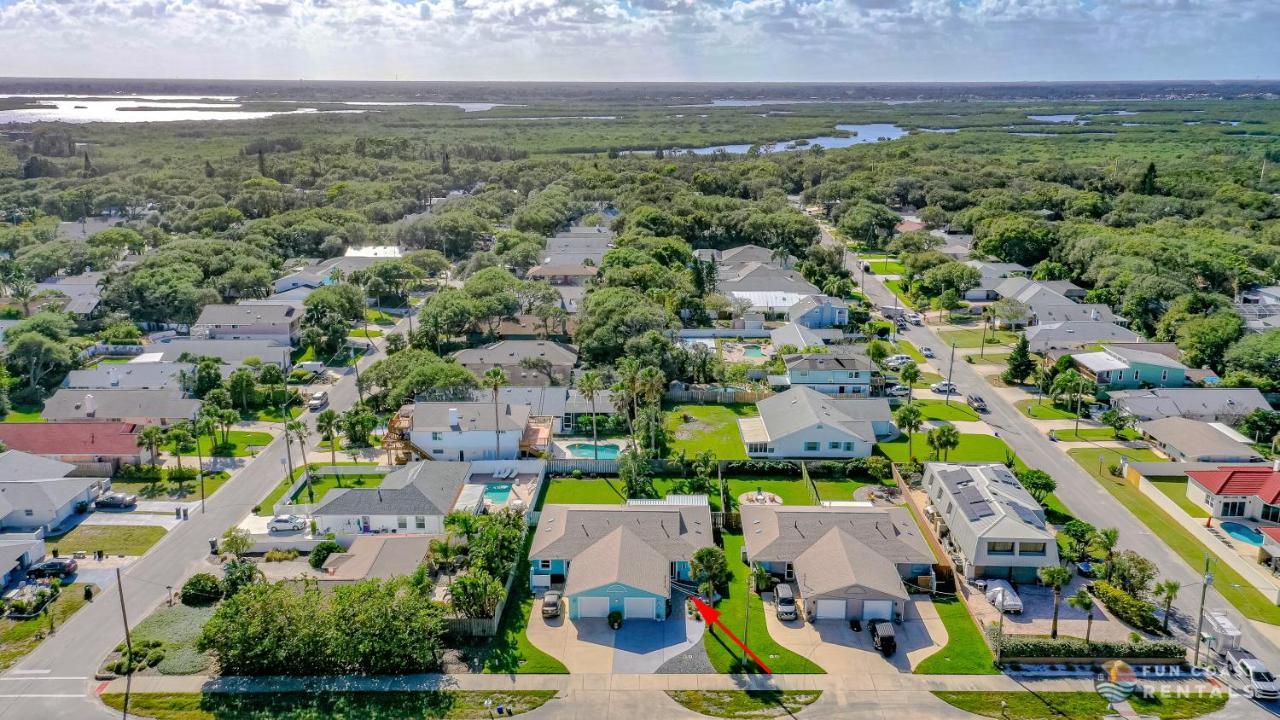Dog Friendly Home Wprivate Fenced Yard, Garage & Fire Pit Steps To The Beach! New Smyrna Beach Buitenkant foto